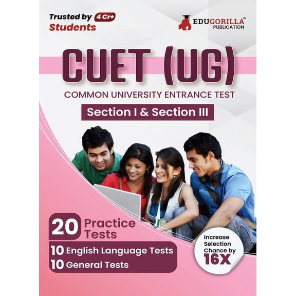 Cuet Ug: Section I and Section III Exam 2023 (English Edition) - 20 Topic-wise Solved Tests (1000 Solved Questions) with, (Paperback)