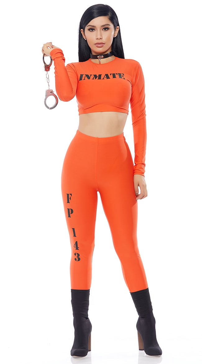 Cuff Me Up Inmate Costume