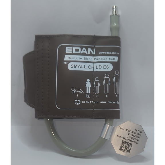 Cuff- NIBP Cuff, Small Infant, 13cm-17cm, reusable, with EDAN Logo.
