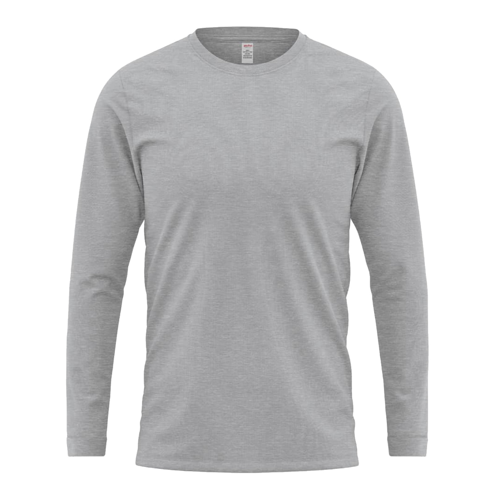 Cuff Style Long Sleeve T-Shirt - Heather Grey 2XL - Walmart.com Cuff Style Long Sleeve T-Shirt - Heather Grey 2XL - Walmart.com