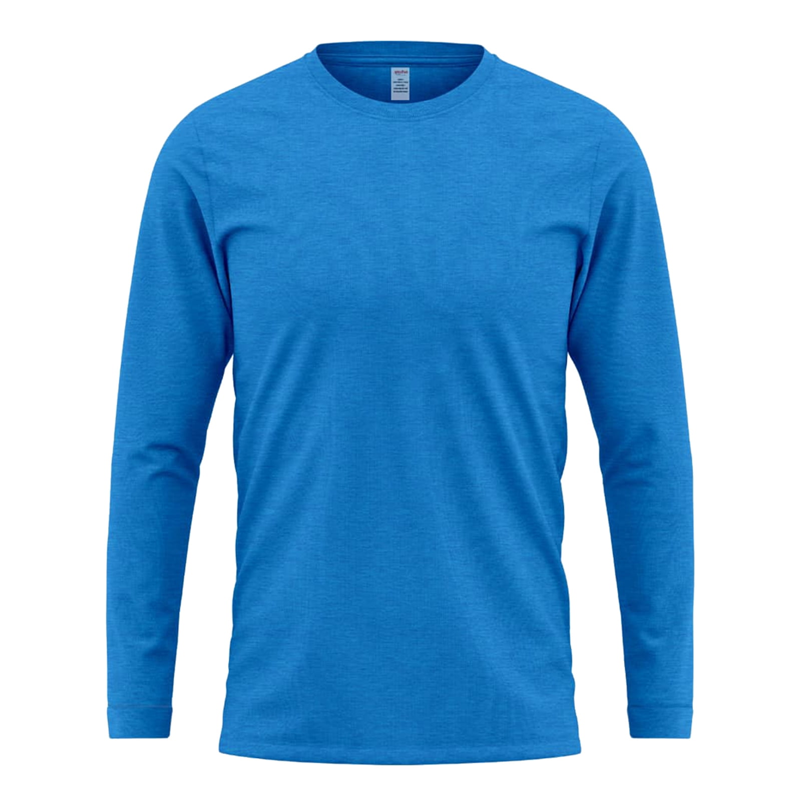 Cuff Style Long Sleeve T-Shirt - White XL - Walmart.com