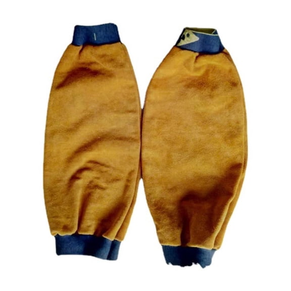 Cuff Welding Splash Proof And Spark Proof Bilateral Elastic Cuff Arm Guards Leather Sleeve Welder's Protective Sleeve