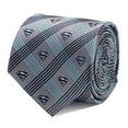 thumbnail image 1 of DC Superman Gray Plaid Tie, 1 of 5