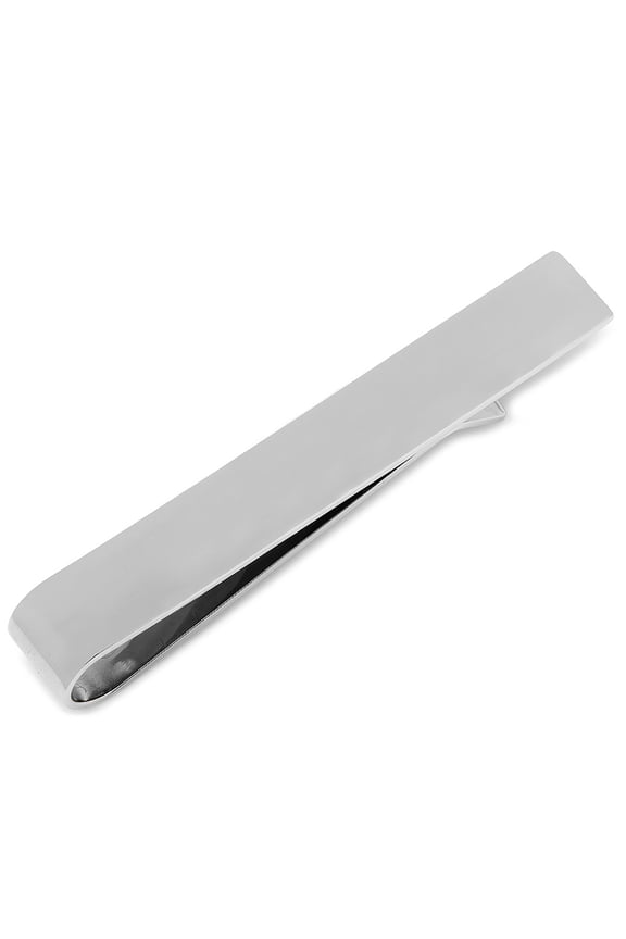 Cufflinks Depot Stainless Steel Tie Bar - Slide Style