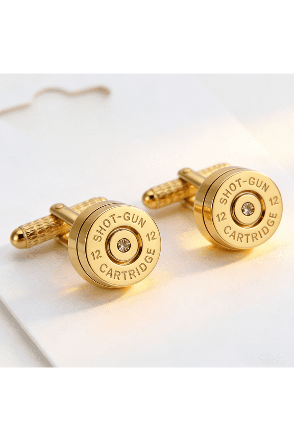 Cufflinks, French-style gift box packaging, high-end cufflink shirts for men and women, business attire.