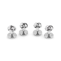 Cufflinks Inc. Men's Knot Shirt Studs Gray Size Regular