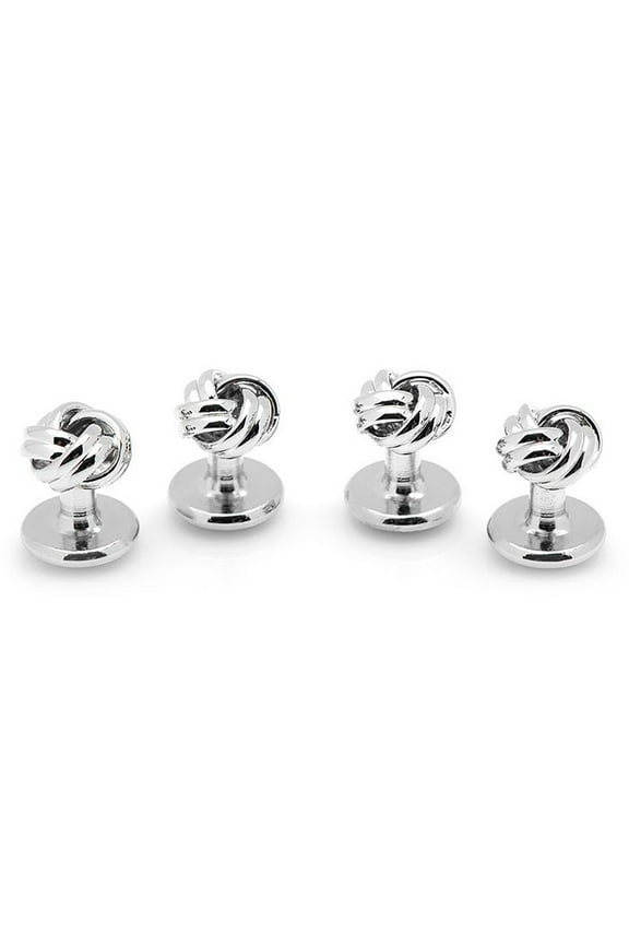 Cufflinks Inc. Men's Knot Shirt Studs Gray Size Regular
