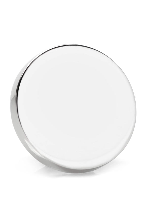 Stainless Steel Engravable Round Infinity Tie Tac