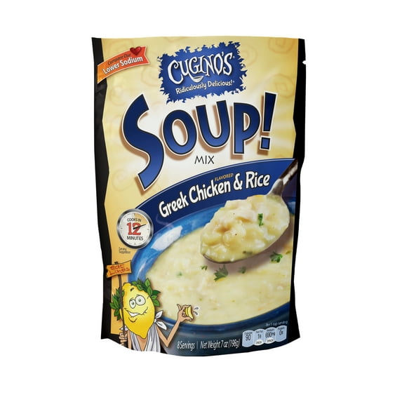 Cugino's Greek Chicken & Rice Soup! Mix, 7 oz