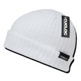 thumbnail image 1 of Cuglog Beanies Sailor Cuffed Cable Rib Double Knit Skull Caps Hats Warm Winter, 1 of 1