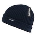 thumbnail image 1 of Cuglog Beanies Sailor Cuffed Cable Rib Double Knit Skull Caps Hats Warm Winter, 1 of 1