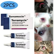 Cuhas 2024 Pet Eye Ointment Dog Cat Healthy Care Supplies - Protect Eyes from Serious Injuries Pet Cat Dog Paste, Great Choice Gifts for Lovely Cat Dog on Birthday, 0.125oz - 2 Tubes