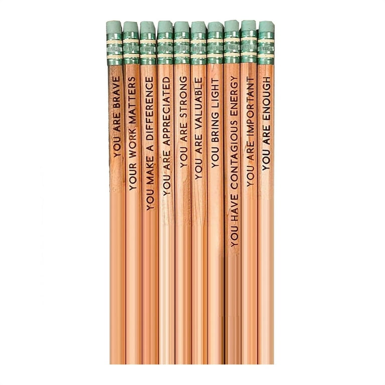 Buy Yeaqee Bible Verse Pencils Bulk Christian Church Wood Pencils
