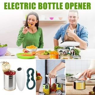 QCKJ RNAB0C3CCKZ43 qckj can opener electric, one touch automatic can opener  with smooth edge, battery operated, kitchen gifts for cooks, housewi