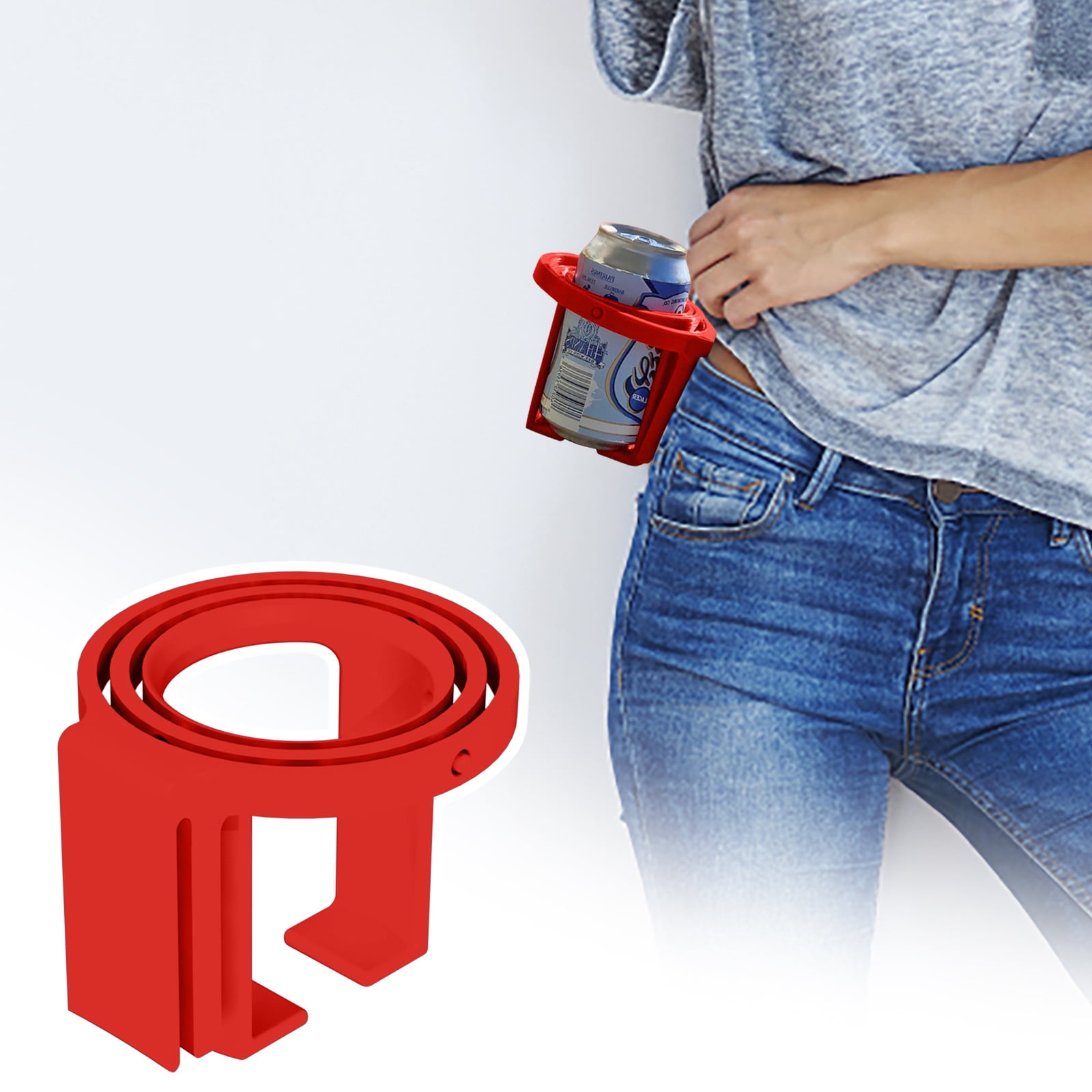 Cuhas Belt Attachable Drink Stabilizer Custom Beer And Seltzer Gimbal