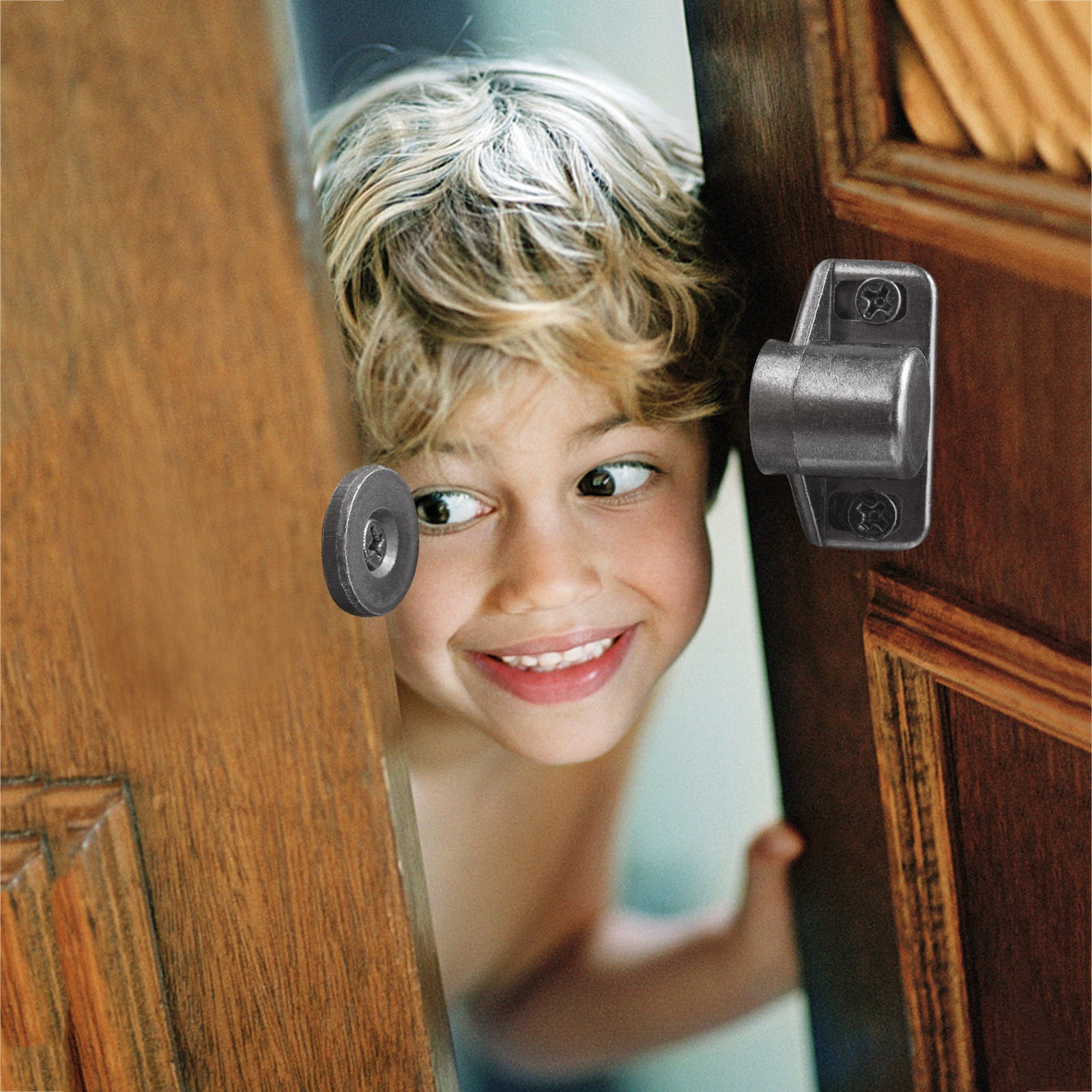 Cuhas Black Tone Magnetic Cabinet Door Catches Hardware With Strong cuhas-black-tone-magnetic-cabinet-door-catches-hardware-with-strong