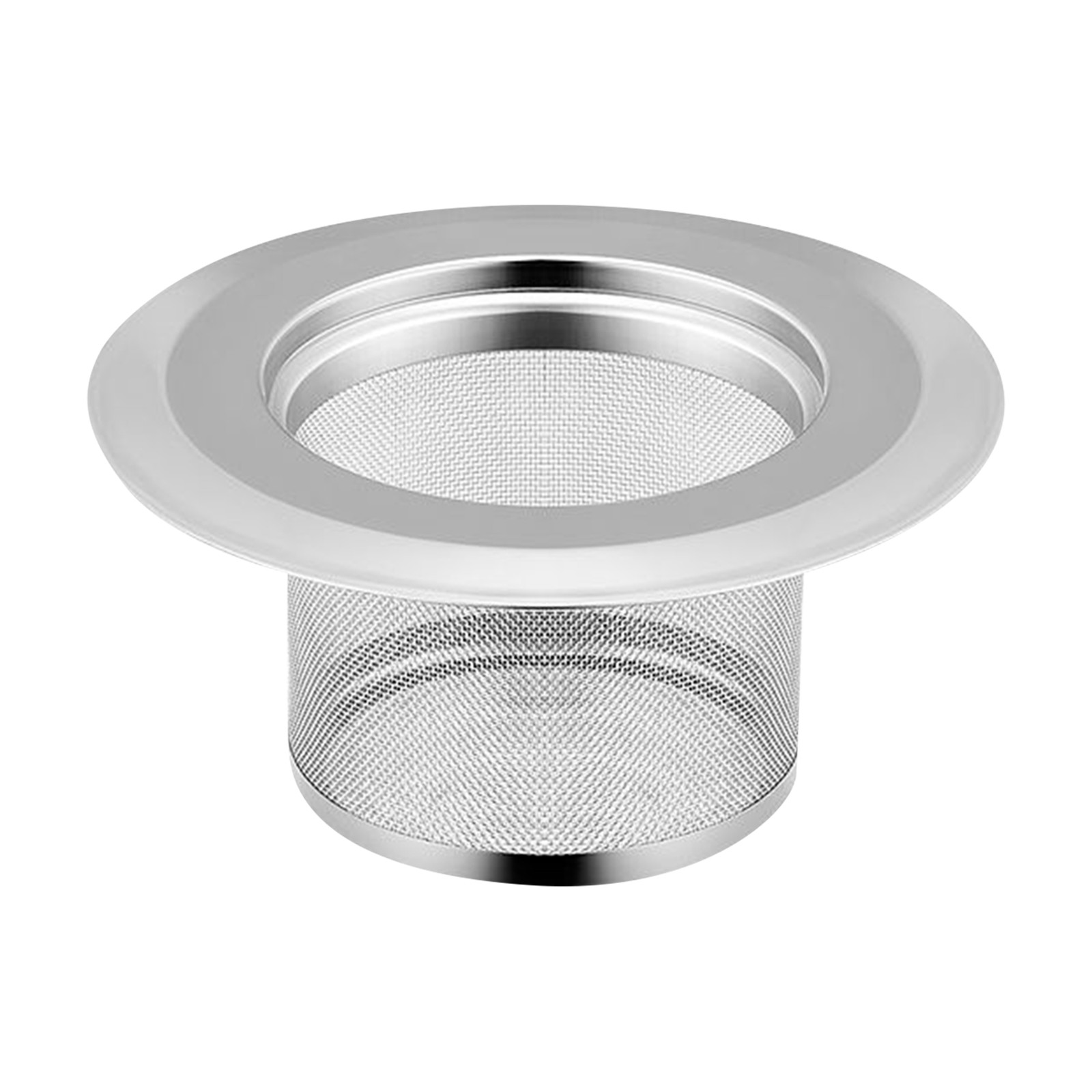 Cuhas Kitchen Sink Strainer With Lid Stainless Steel, Sink Strainers