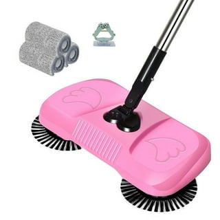 Cleaning Kit 1 Mop, 2 Handles, 1 Push Broom, 1 Maids Broom, 4 Microfiber  Wipes