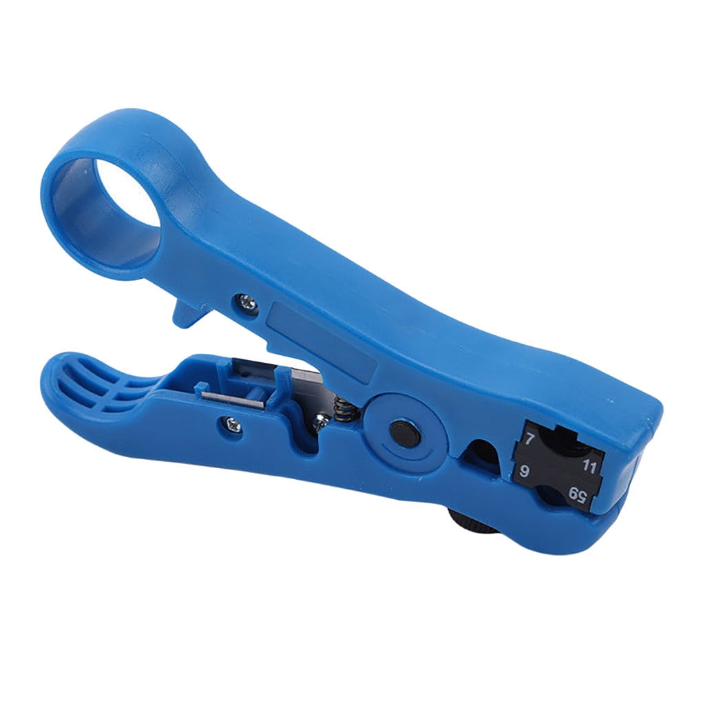 Cuhas Rotary Coax Coaxial Cable Wire Cutter Stripping Tool RG59 RG6 RG7