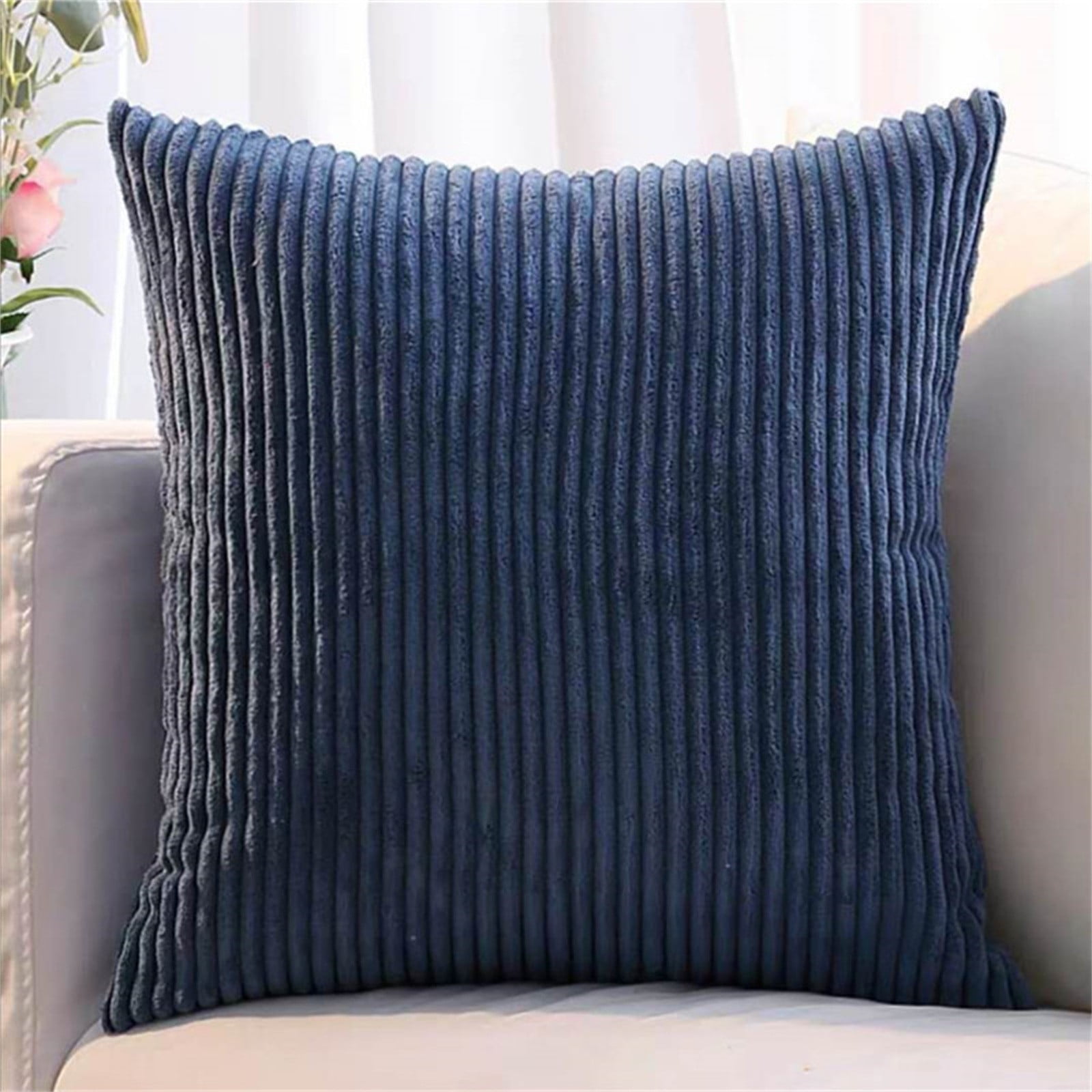 Cuhas Throw Pillows Home Decor Large Cushion Cover Supersoft Corduroy