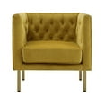 thumbnail image 1 of Cui Liu LaVine Tufted Club Chair with Metal Legs, Modern arm Chair for Living Room, 1 of 16