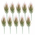 thumbnail image 1 of CuiLiyq 10 Bundles Artificial Lavender, Fake Flowers Faux Plastic Plants for Home Wedding Kitchen Garden Patio Window Box Office Table Centerpieces Indoor Outdoor Decor (E), 1 of 6