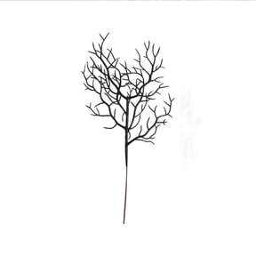 CuiLiyq 10 PCS Halloween Black Branches, Artificial Antler Dried Tree Twigs and Branches, for Vases Plastic Dead Branch Stalks Picks Table Centerpieces, for Halloween Wedding Home Party Supplies