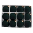 thumbnail image 1 of CuiLiyq 12 PCS Velvet Christmas Ornaments Set, 2.3" Shatterproof Hanging Balls for Christmas Tree, for Family Holiday Wedding Party Hanging Decoration (Green), 1 of 6