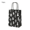 thumbnail image 1 of CuiLiyq 12 Pcs Christmas Black Gift Bags with Silver Bronzing, Christmas Wrapping Bags with Handles, Xmas Gift Bags for Holiday Party Favors and Decor Supplies (Christmas Balls), 1 of 6
