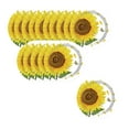 thumbnail image 1 of CuiLiyq 16 PCS Sunflower Party Supplies, Disposable Sunflower Paper Plates, for Sunflower Party Decorations, Birthday Thanksgiving Decoration, Kitchen Table Decor (7 Inch), 1 of 6