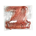 thumbnail image 1 of CuiLiyq 20 PCS Christmas Ornament Hooks, Metal Star Ornament Hangers for Hanging Socks and Balls, for Christmas Tree Home Party Decorations (Red), 1 of 5