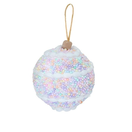 CuiLiyq 3 Pcs Christmas Ornaments Set, Christmas Tree Ornaments Shatterproof Xmas Balls, for Holiday Wedding Party Christmas Tree Decoration (Purple)