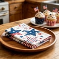 thumbnail image 1 of CuiLiyq 4th of July Kitchen Towel, 23.6" x 15.7" Patriotic Stars and Stripes Print, Absorbent and Quick Dry Dish Cloth, Soft Fabric for Cooking, Baking and Home, 1 of 6