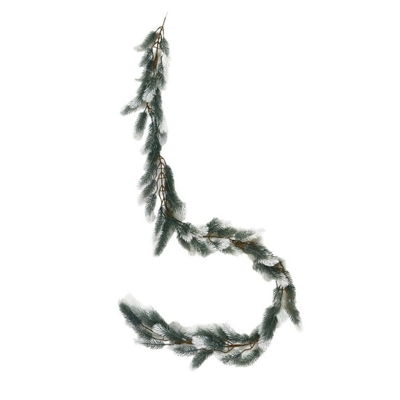 CuiLiyq 6.6 Ft Christmas Cedar Pine Garlands, Artificial Cedar Greenery Garland, for Table Mantle Wall Indoor Outdoor Christmas Decorations