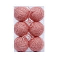 thumbnail image 1 of CuiLiyq 6 PCS Christmas Balls, Shatterproof Xmas Bulbs Decorations Set, for Xmas Decorative Hanging Ornaments Christmas Tree Decoration (Pink), 1 of 6