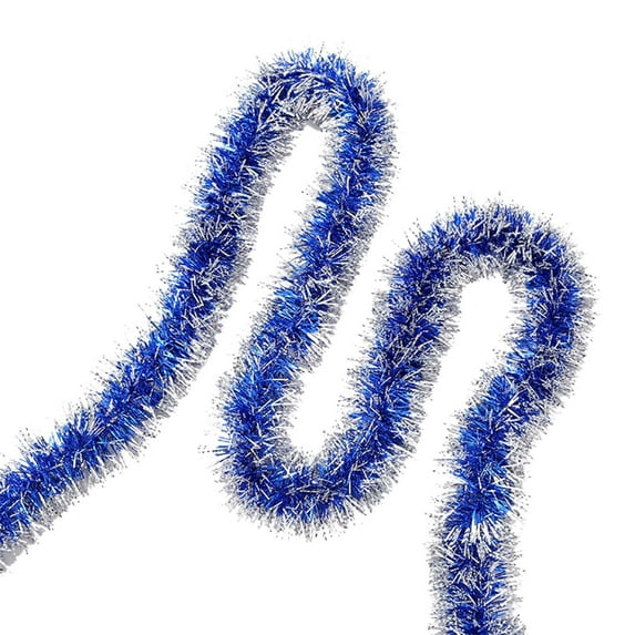 CuiLiyq 78.7 Inch Christmas Tinsel Garland, Xmas Tree Decorations Metallic Twist, for Christmas Tree Holiday Birthday Party Decorations