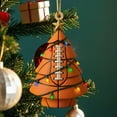 thumbnail image 1 of CuiLiyq Acrylic Football Themed Ornament, Christmas Tree Shaped Ornament, For Decorating Christmas Trees, Christmas Parties, Home Indoor And Outdoor Ornaments, 1 of 6