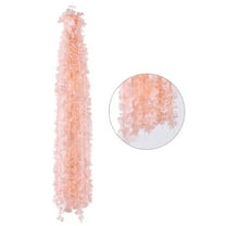 CuiLiyq Artificial Blossom Flowers Vines, 40 Inch Fake Hanging Flowers Vines Garlands, for Wall Tree Wedding Party Home Bedroom Decor (Rose Gold)