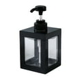 thumbnail image 1 of CuiLiyq Black Foaming Soap Dispenser for Bathroom, 1 Pcs Empty Square Dish Soap Dispenser for Kitchen, Refillable Hand Wash Foam Dispenser Soap Reusable Shampoo Bottles, 1 of 6