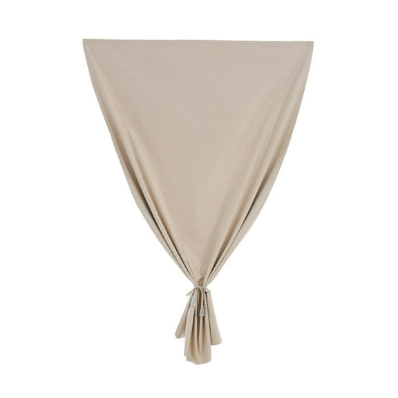 CuiLiyq Blackout Curtains for Bedroom, Self Adhesive Curtains, Temporary Curtain Easy to Install for Kitchen Curtains Window Curtain, 1 Panel, 78.7" x 47.2", Beige