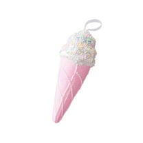 CuiLiyq Candy Christmas Tree Ornaments, Pastel Christmas Tree Decoration, Candy Ornaments Pastel Color Dessert Pendant Decoration Hanging Crafts, for Home Xmas Party Decor