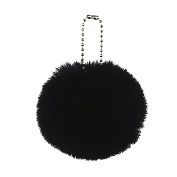 CuiLiyq Christmas Balls, 3.15" Christmas Ornaments Fuzzy Balls, For Christmas Tree Decorations, for Xmas Home Wedding Holiday Party Decor (Black)