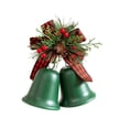 thumbnail image 1 of CuiLiyq Christmas Decoration Bells, Vintage Hanging Decorative Bell, for Christmas Tree Indoor Outdoor Wall Party Hanging Ornament (Green), 1 of 6