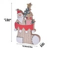 thumbnail image 1 of CuiLiyq Christmas Decorations Indoor, Cute Snowman Winter Tiered Tray Decor, Wooden Snowman Blocks Xmas Table Decoration, for Party Home Office Decoration, 1 of 2