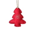thumbnail image 1 of CuiLiyq Christmas Felt Pendant, Plush Christmas Tree Five Pointed Star Shaped Pendant, for Winter Family Holiday Wedding Party Decoration and Christmas Gifts (Red, Christmas Tree), 1 of 6