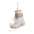 thumbnail image 1 of CuiLiyq Christmas Simulation Foam Boots Hanging Decoration, Glittering Christmas Boots for Indoor and Outdoor Family Festival Party Fireplace Christmas Tree Hanging Decoration, Silver, 1 of 6