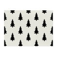 thumbnail image 1 of CuiLiyq Christmas Table Mat, 16.5" x 12.5" Cotton Mat With Christmas Themed Print, For Home Holiday Party Table Decoration, 1 of 6
