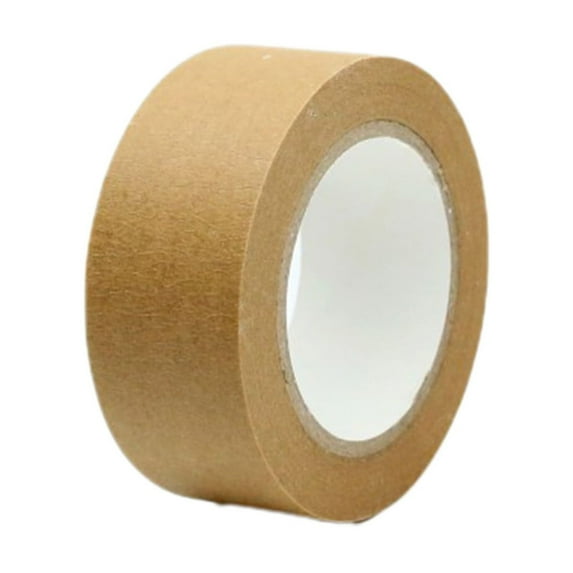 CuiLiyq Christmas Tape, Solid Color Christmas Paper Tape For Gift Packaging, 43 Ft x 0.5 Inch, Brown