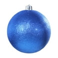 thumbnail image 1 of CuiLiyq Christmas Tree Decoration Ball, 5.9" Large Sparkling Shatterproof Christmas Ball, for Home Indoor Outdoor Holiday Weddings Parties Hanging Decoration (Blue), 1 of 6