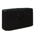 thumbnail image 1 of CuiLiyq Christmas Tree Storage Bag, Large Clothing Storage Bags, for Holiday Xmas Disassembled Trees with Reinforced Handles and Dual Zipper (Black, 31.5" x 18.9" x 9.8"), 1 of 9